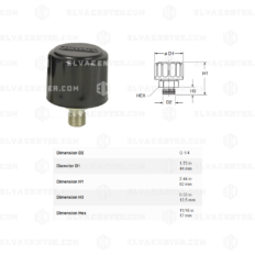 Hydac, Air Breather filter BF P 4 G 10 W 1.0