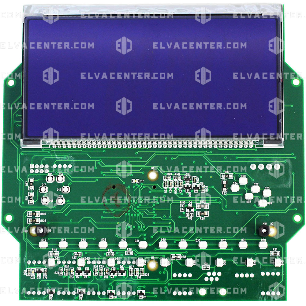 OTIS, display LCD CPI21