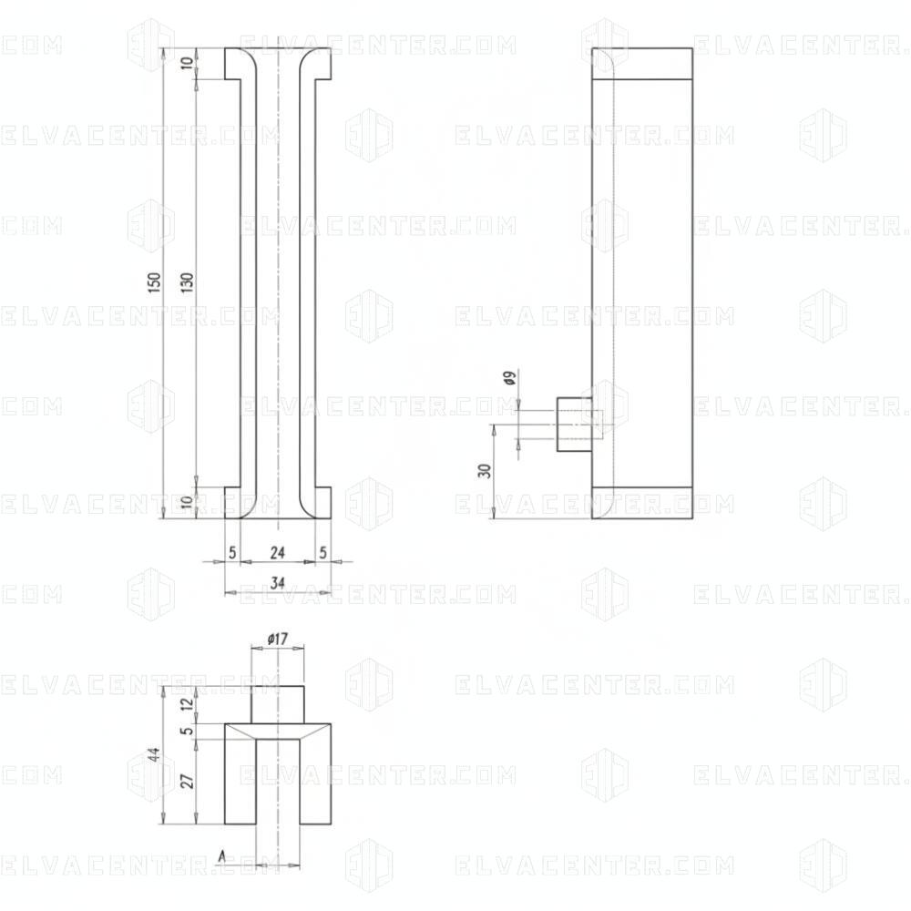 PBF, Guide Shoe T160 16mm