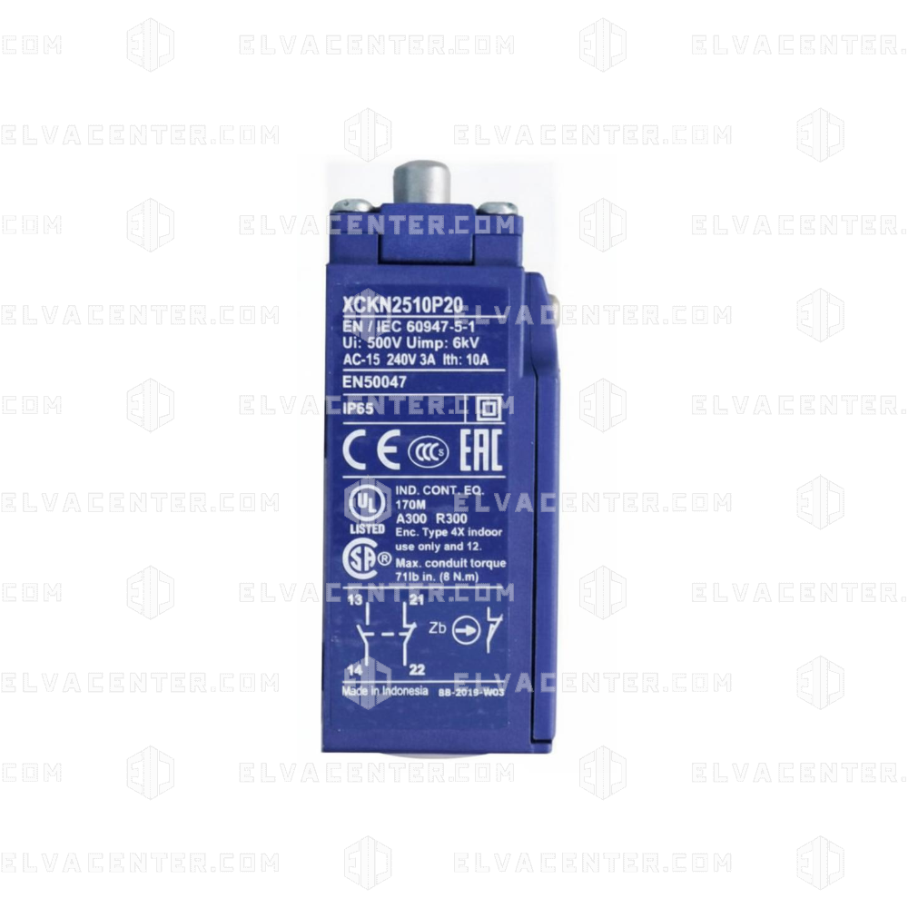 Telemecanique, Schalter - 1NC+1NO - 500V - 6KV - IP65