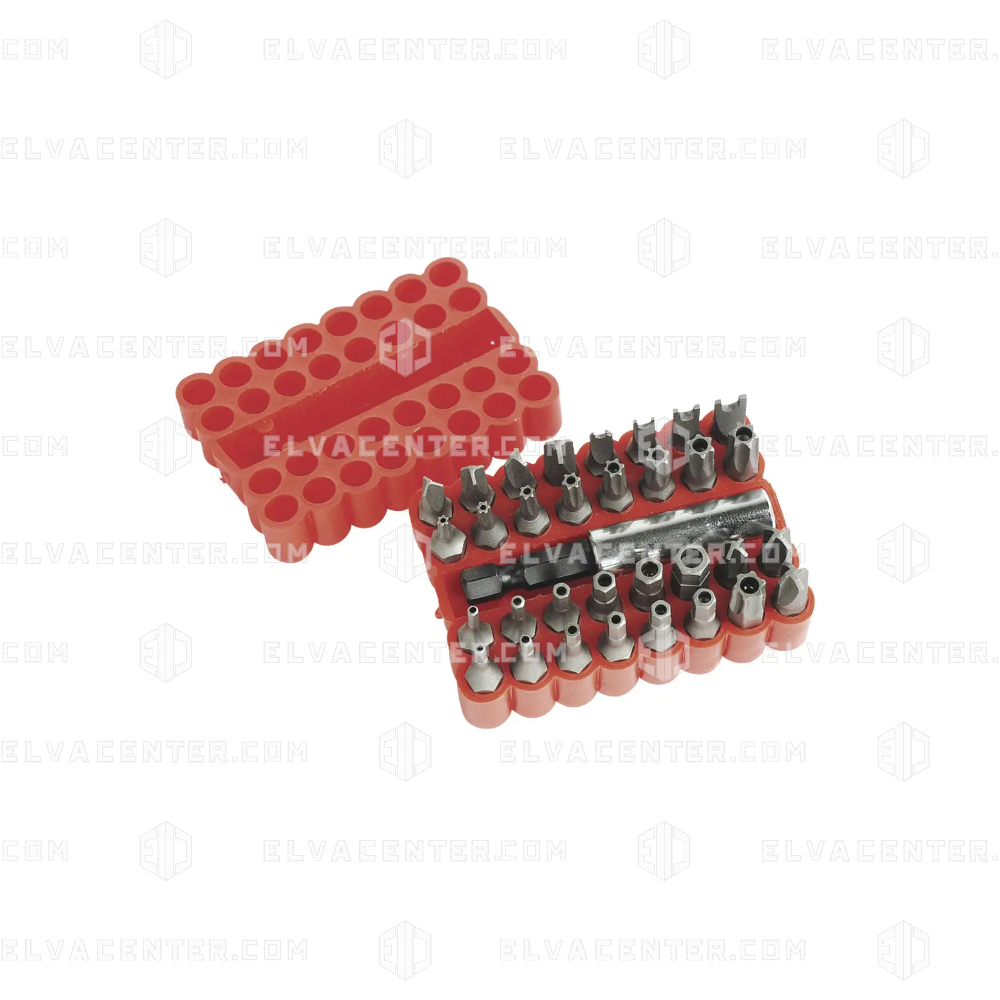 Bit set 33-piece - anti-vandal bits