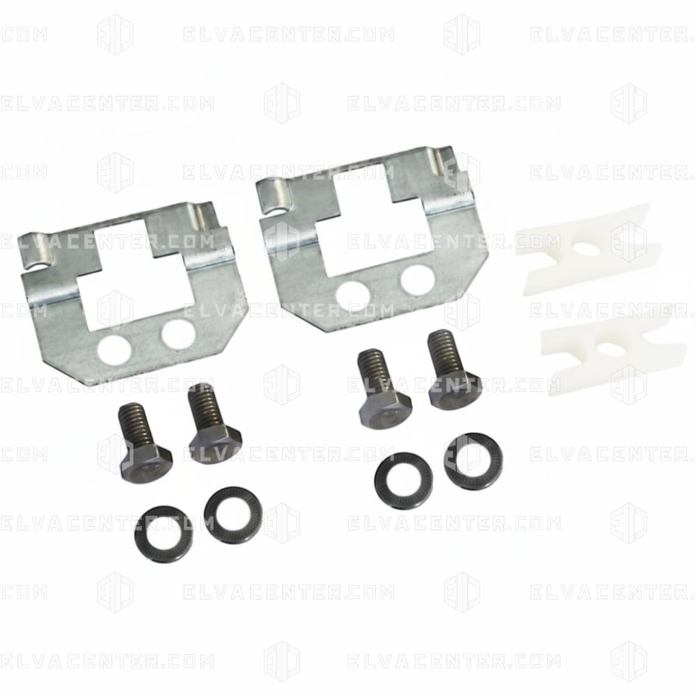 Fermator, set guide shoe Type Basic - fixation doorpanel (set off 2)