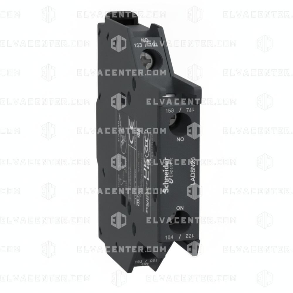 Schneider, Auxiliary contact sideways 2 NO