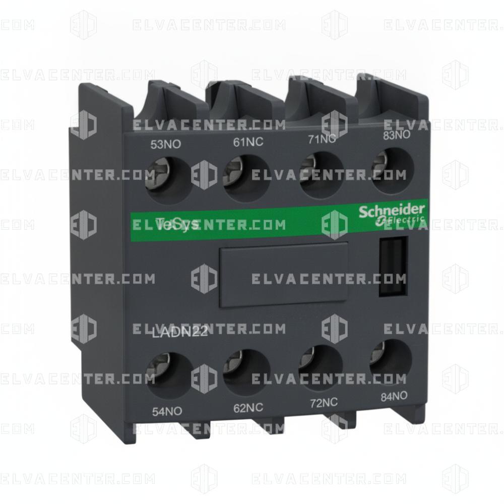 Schneider, Auxiliary contact block LADN22