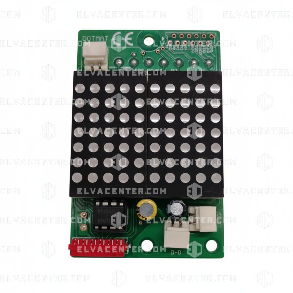 Kleemann, dot matrix display 2 digits – slim model