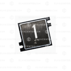 Pressel Figs 100/300 + frame - with Braille - "1" - black