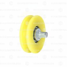 Meiller, Single-groove high-performance roller with bolt (galvanised)