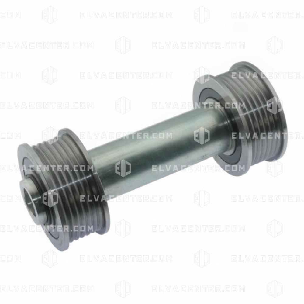 Revolving wheels, for belts - 2 belts - CW (for Schindler)