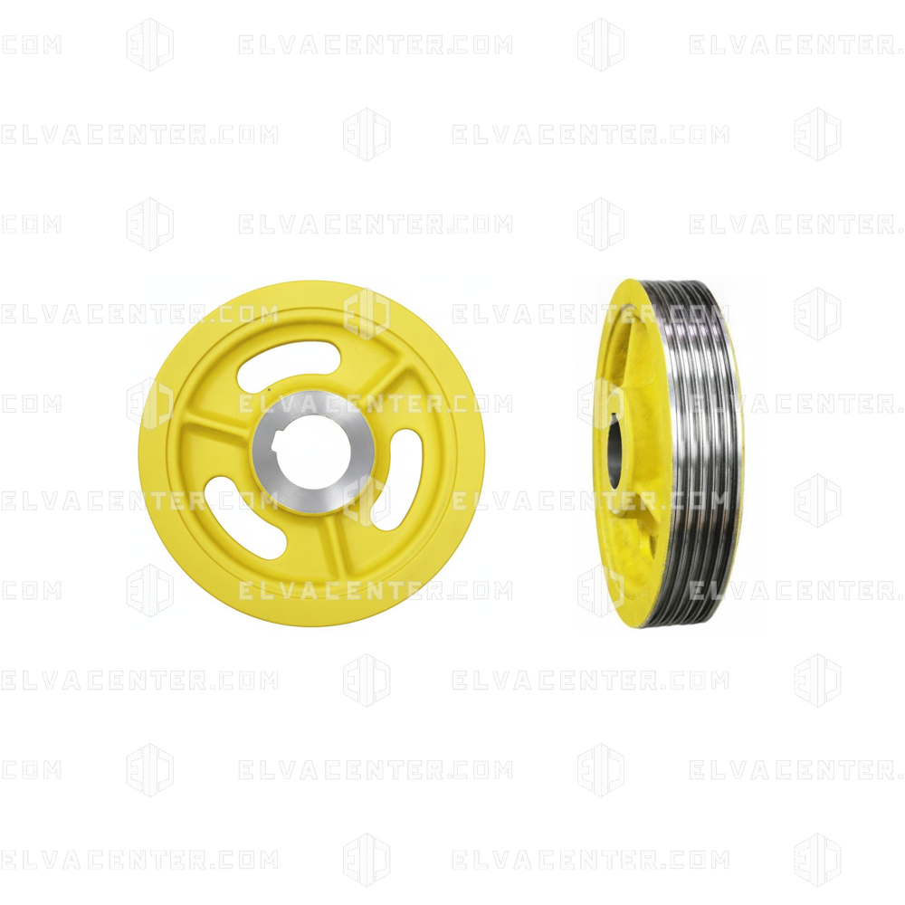 Traction Sheave - W125 D340×5×8mm DD340 ZZ5 DZ8 BZU5.6